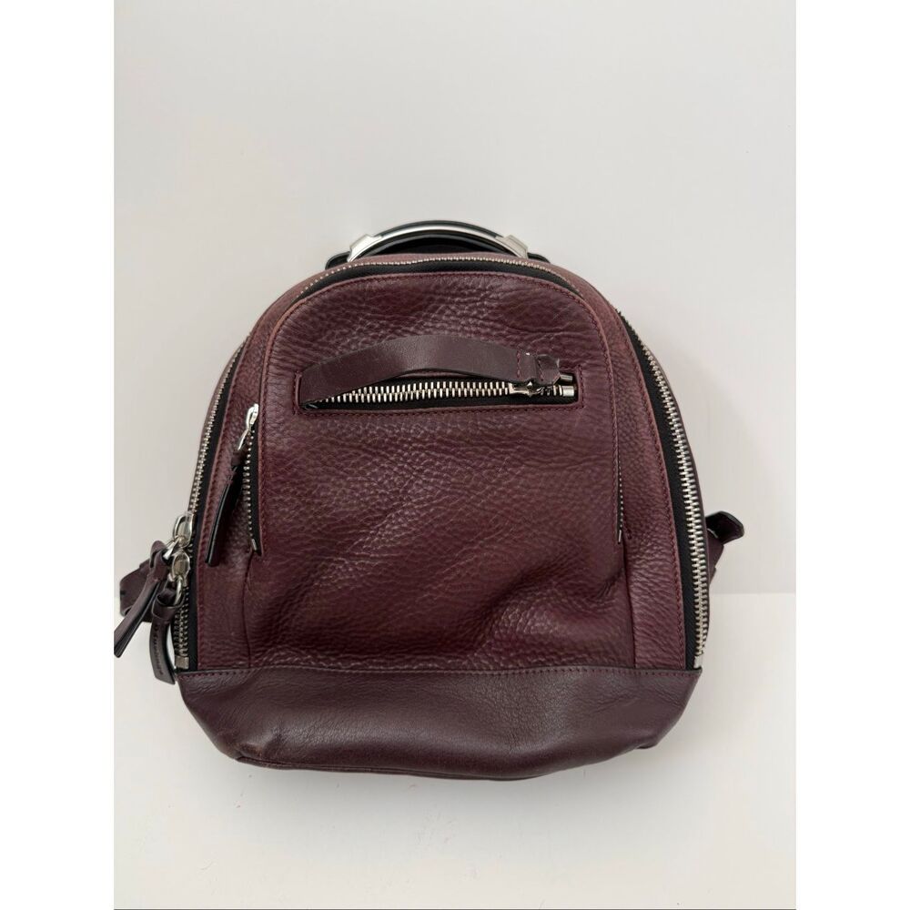 Mackage Croydon Pebbled Leather Mini Backpack